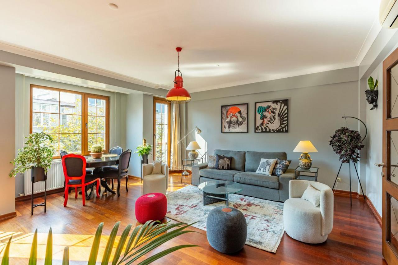 דירות איסטמבול Outstanding Flat With Calming View Nisantasi מראה חיצוני תמונה